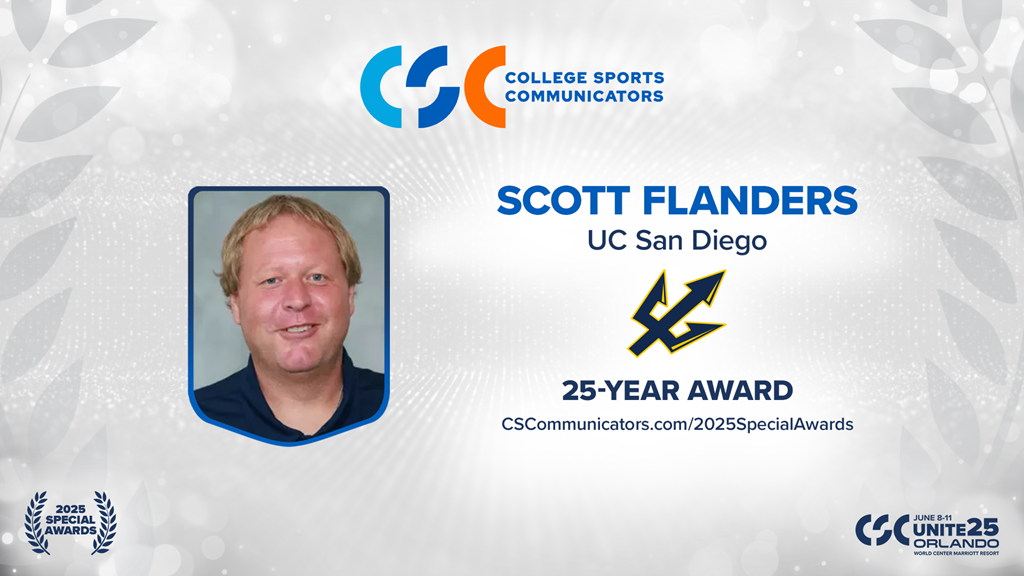 2025 Special Awards Salute: Scott Flanders - 25-Year Award